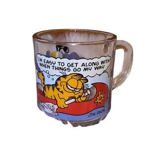 McDonalds Vintage Garfield Jim Davis Mug 1978